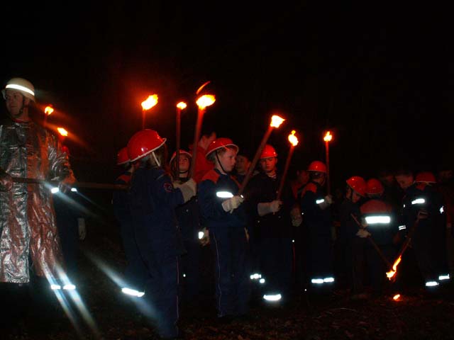 Feuerrad und Fastnachtsfeuer 2007