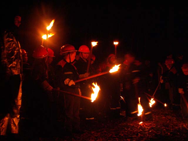 Feuerrad und Fastnachtsfeuer 2007