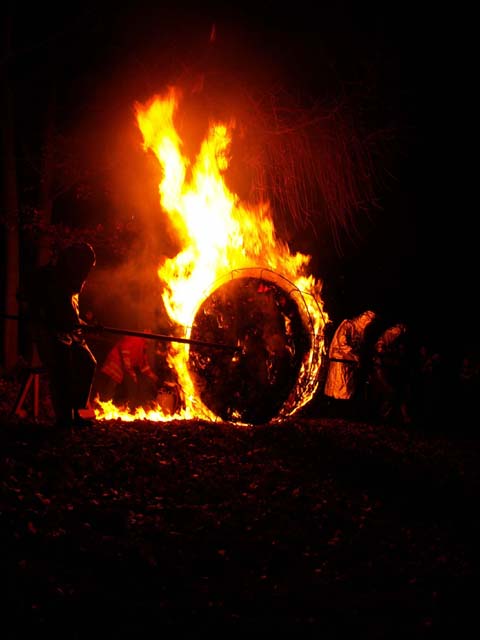 Feuerrad und Fastnachtsfeuer 2007