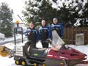 HVV beim prparieren der Loipe
