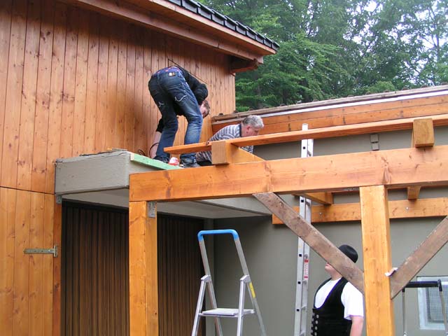 Terrassenbau am Hirschwald