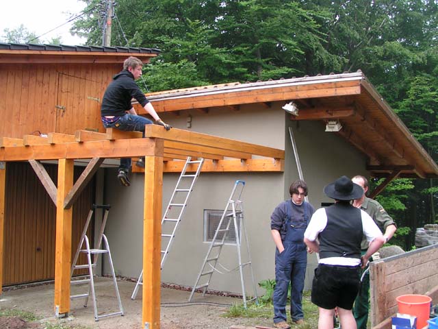 Terrassenbau am Hirschwald
