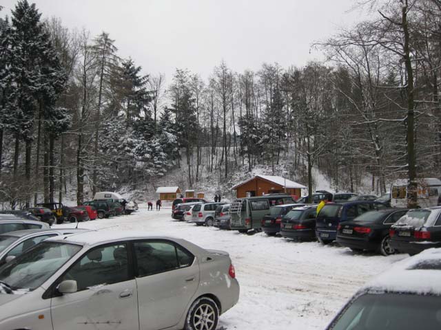 Loipenbetrieb am 10.Januar 2010