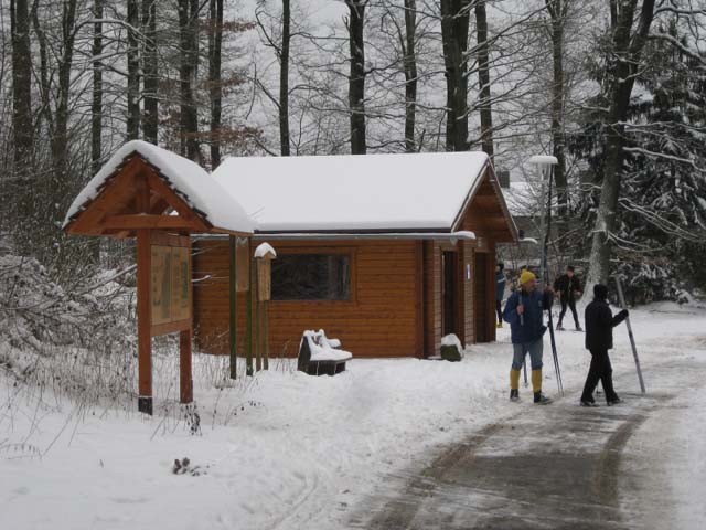 Loipenbetrieb am 10.Januar 2010