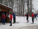 Loipenbetrieb am 10.Januar 2010