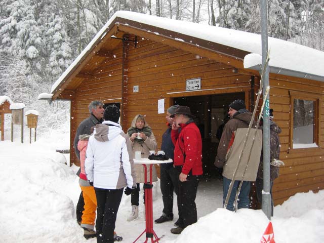 Loipenbetrieb am 31.Januar 2010