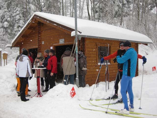 Loipenbetrieb am 31.Januar 2010