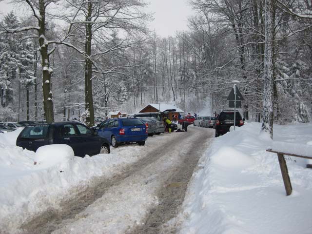 Loipenbetrieb am 31.Januar 2010