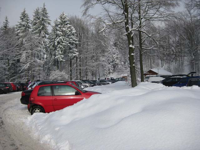 Loipenbetrieb am 31.Januar 2010