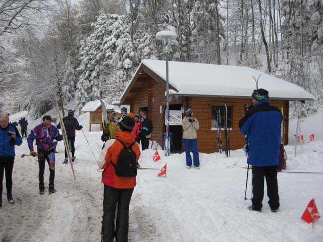 Loipenbetrieb am 31.Januar 2010