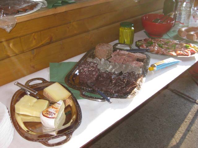 Kleines Waldfest in der Loipenh�tte