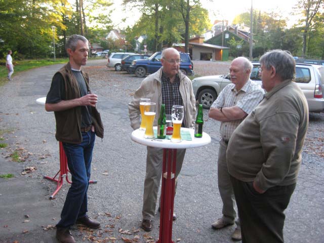 Kleines Waldfest in der Loipenh�tte