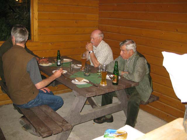 Kleines Waldfest in der Loipenh�tte